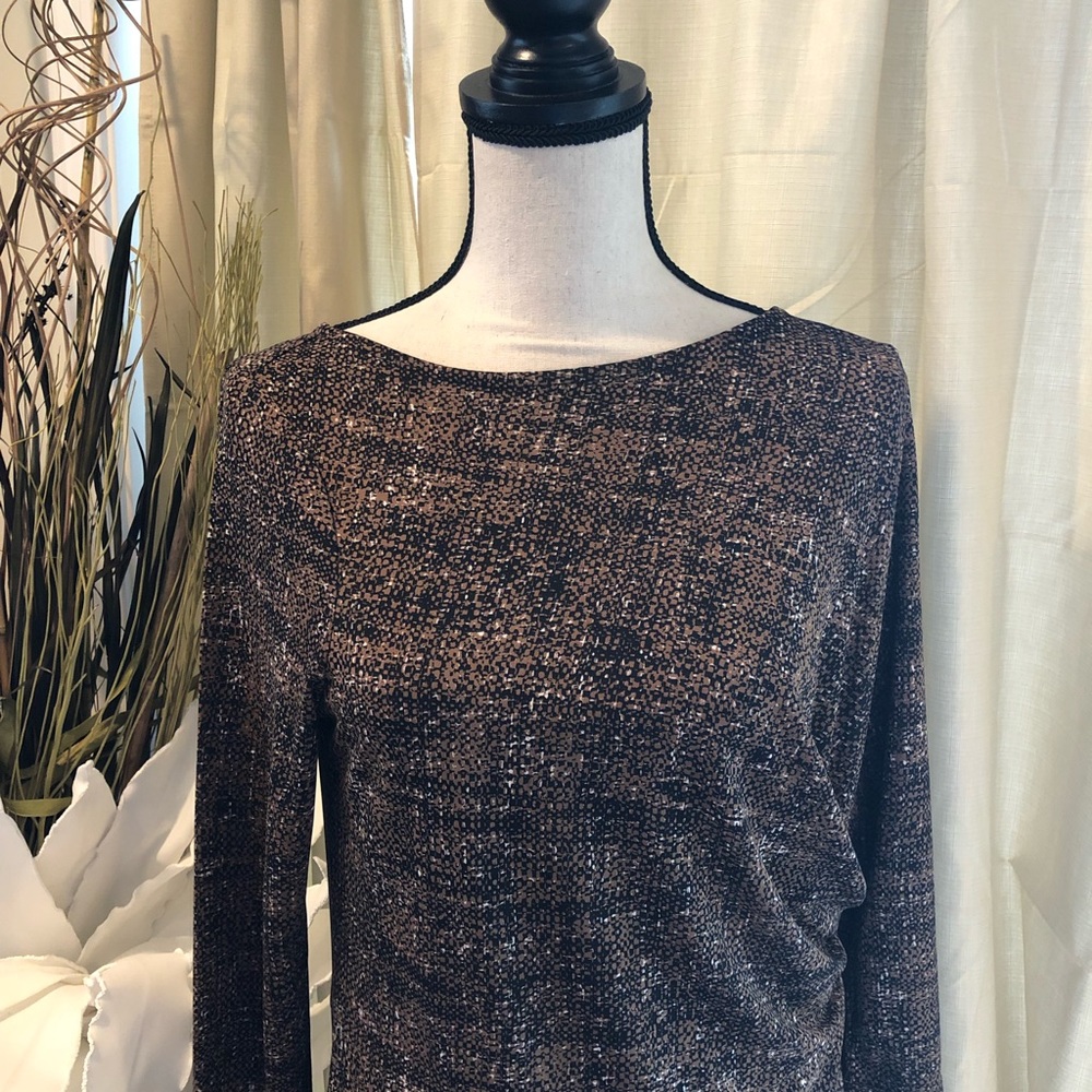Talbots faux wrap dress - Picture 3 of 8
